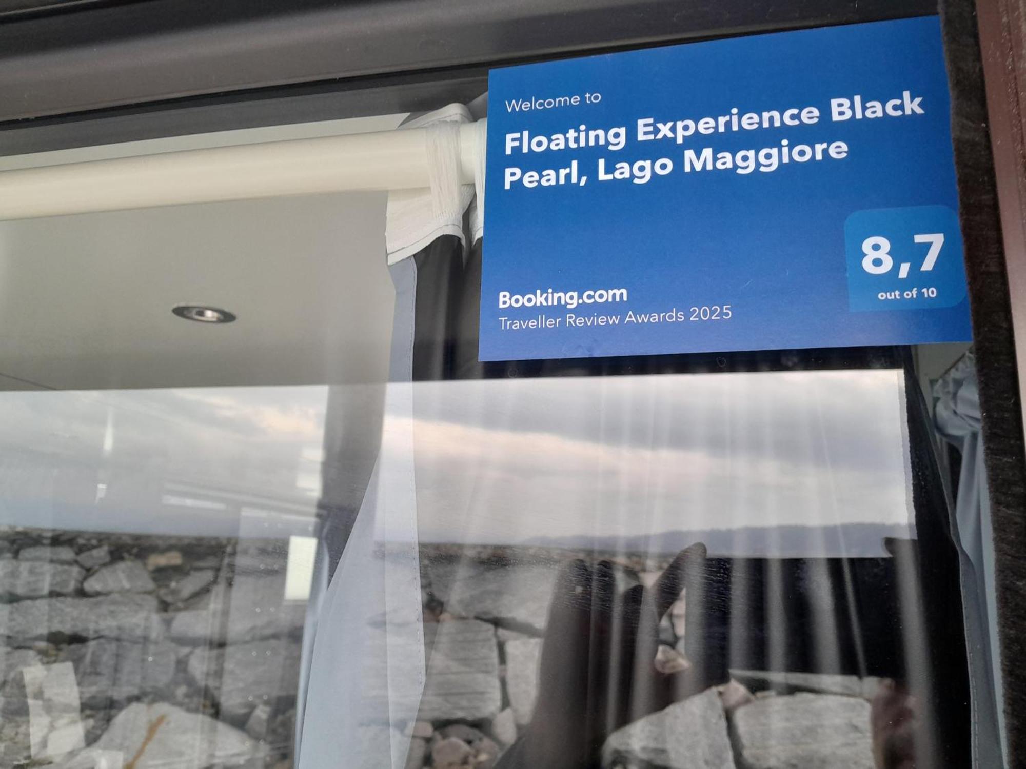 Floating Experience Black Pearl, Lago Maggiore Dormelletto Zewnętrze zdjęcie